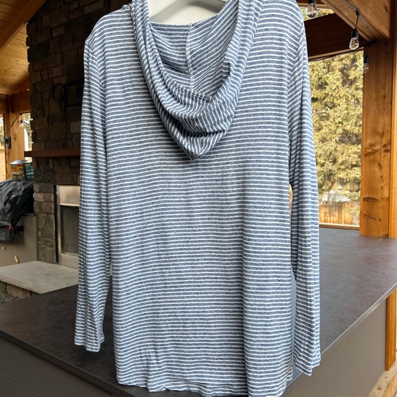 Size XL Joan Vass New York Hoodie - Picture 3 of 6